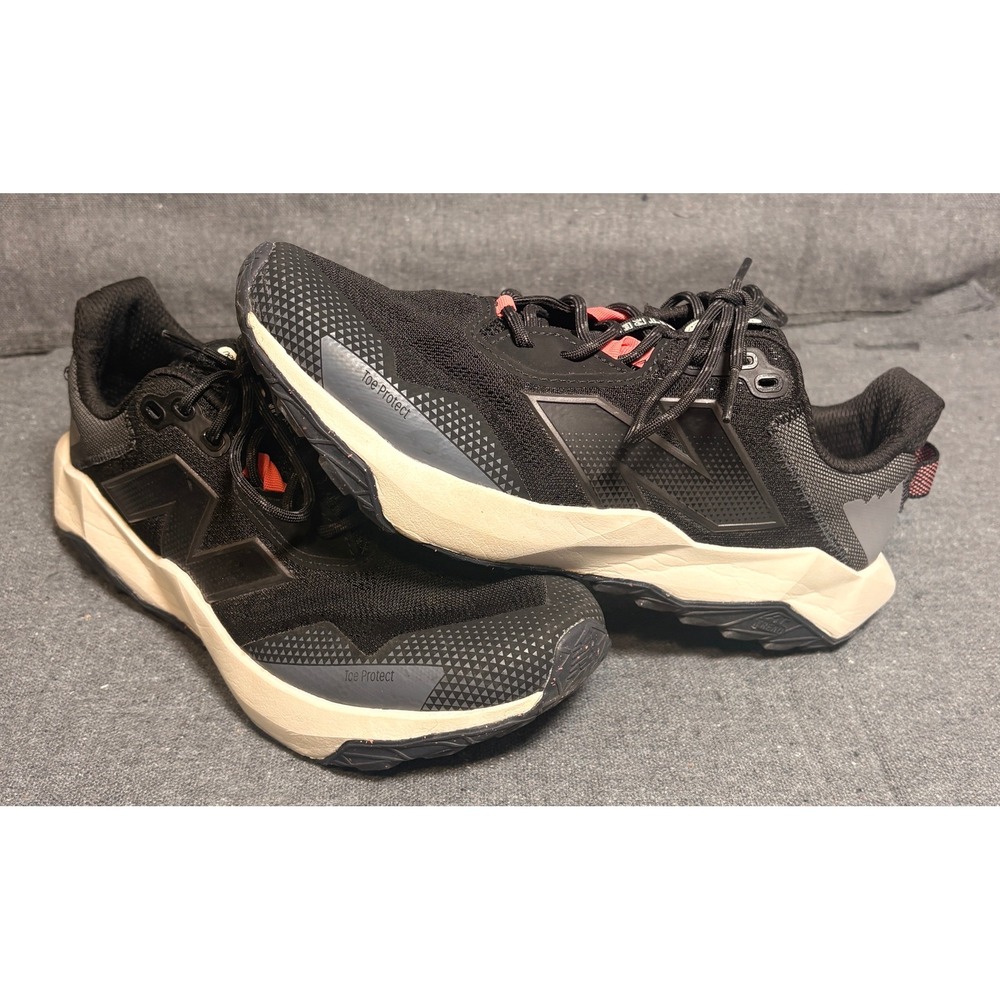 New Balance Dynasoft Nitrel v6 Trail Running Shoes Black Coral WTNTRCP6 Womens 9
